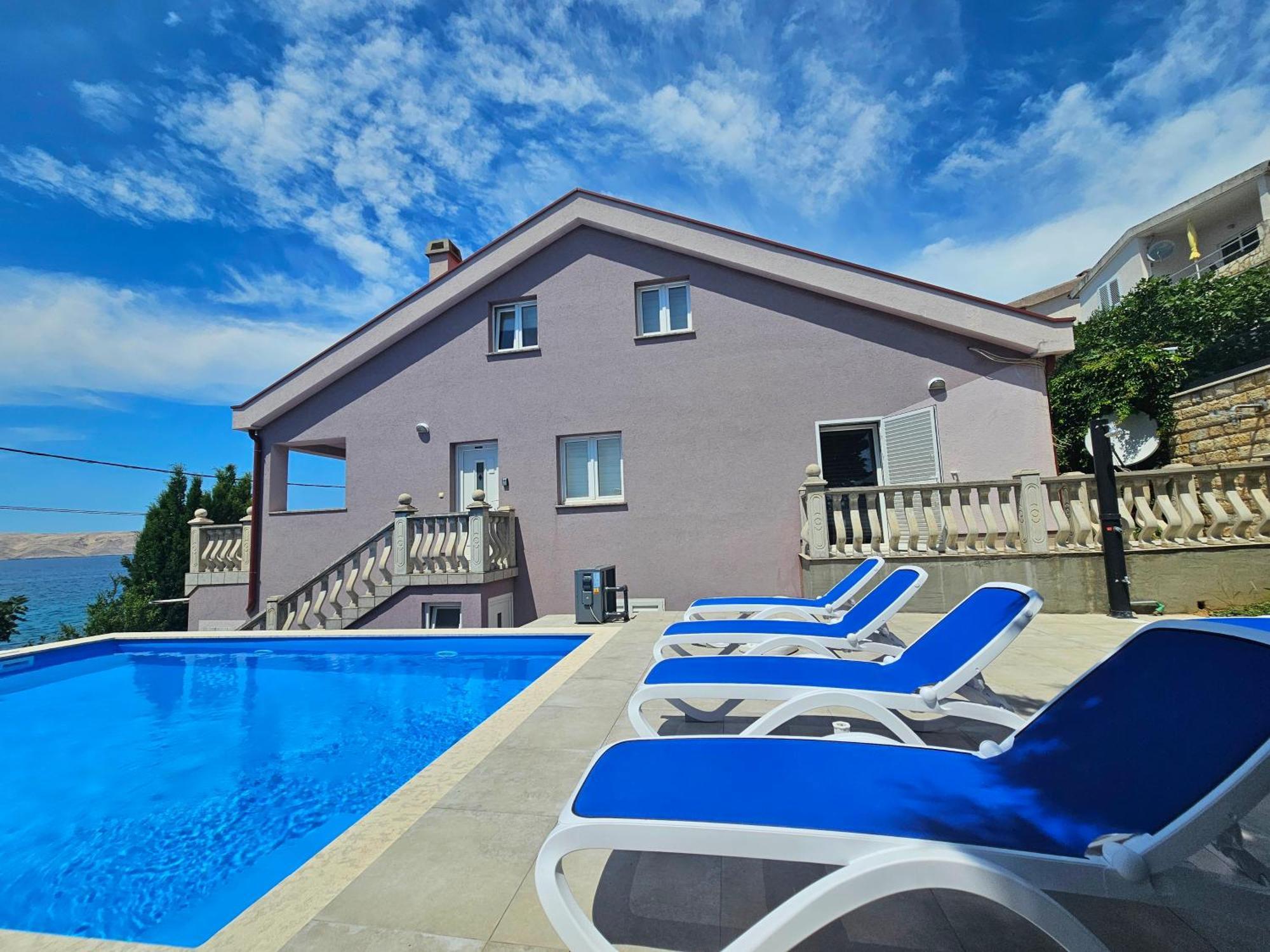 Beachfront Apartments Baricevic With Pool Цезарица Екстериор снимка