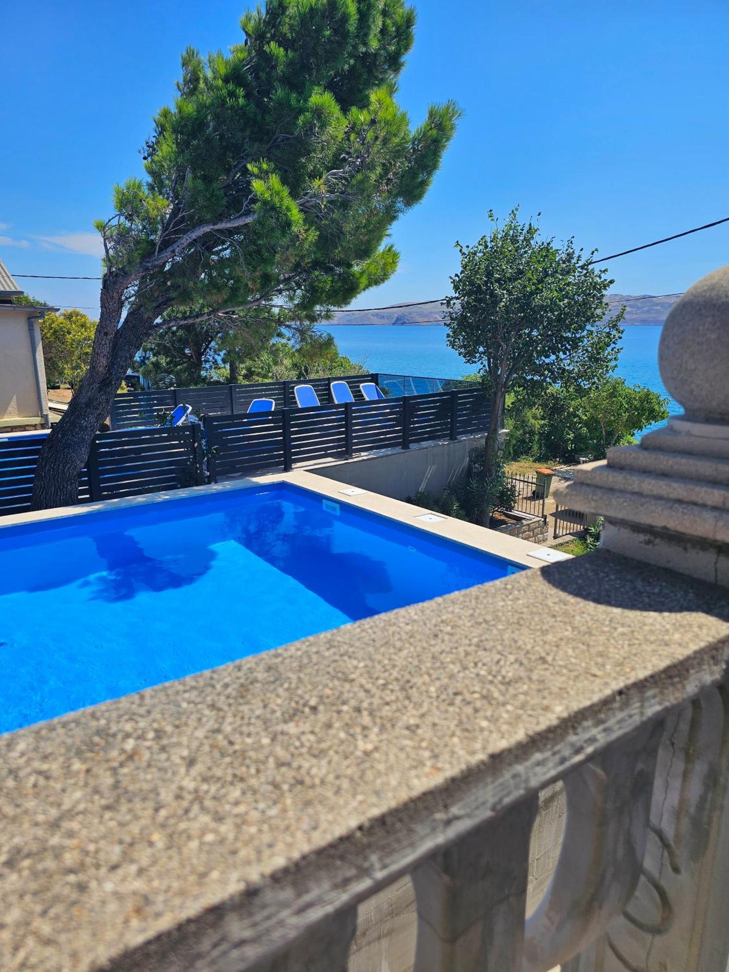 Beachfront Apartments Baricevic With Pool Цезарица Екстериор снимка